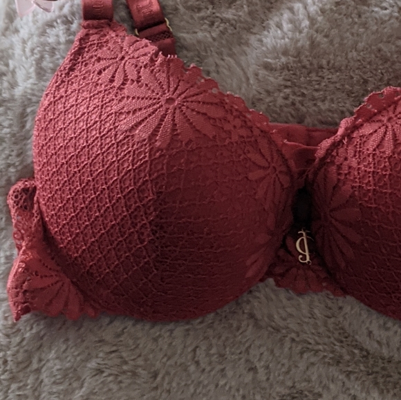 Juicy Couture Sexy Lace Push Up Bra 34B - Picture 2 of 15